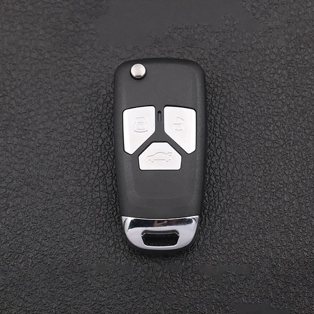 Bilnøgleskal med 3 knapper til Audi A4/A5/A6/.VVDI.
