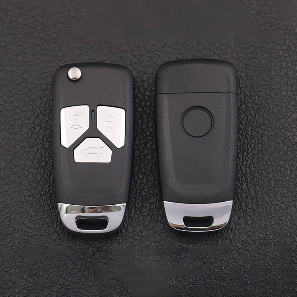 Bilnøgleskal med 3 knapper til Audi A4/A5/A6/.VVDI.