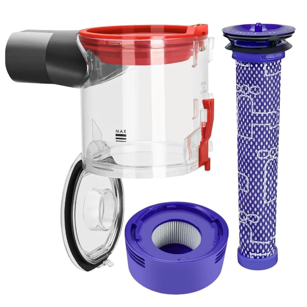 Støvopsamler og filter til Dyson V7 V8 SV10 SV11
