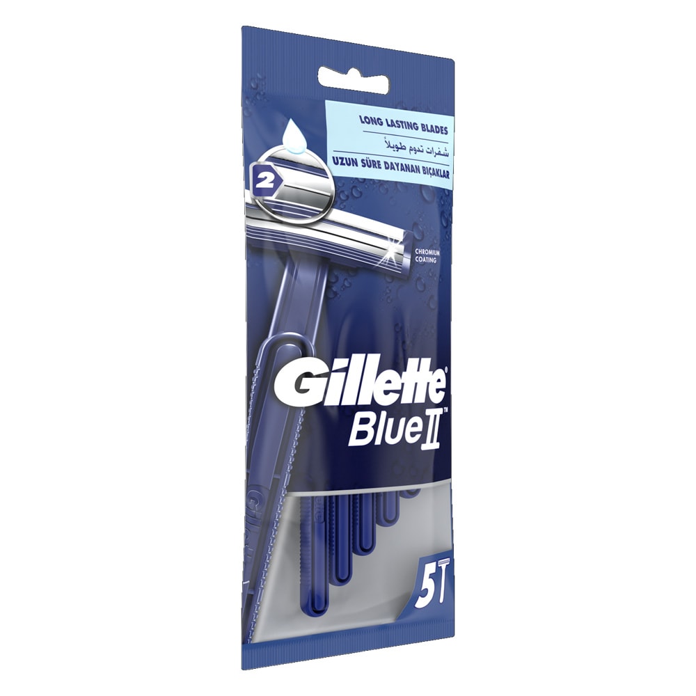 Gillette Blå II engangshøvle 5-pak