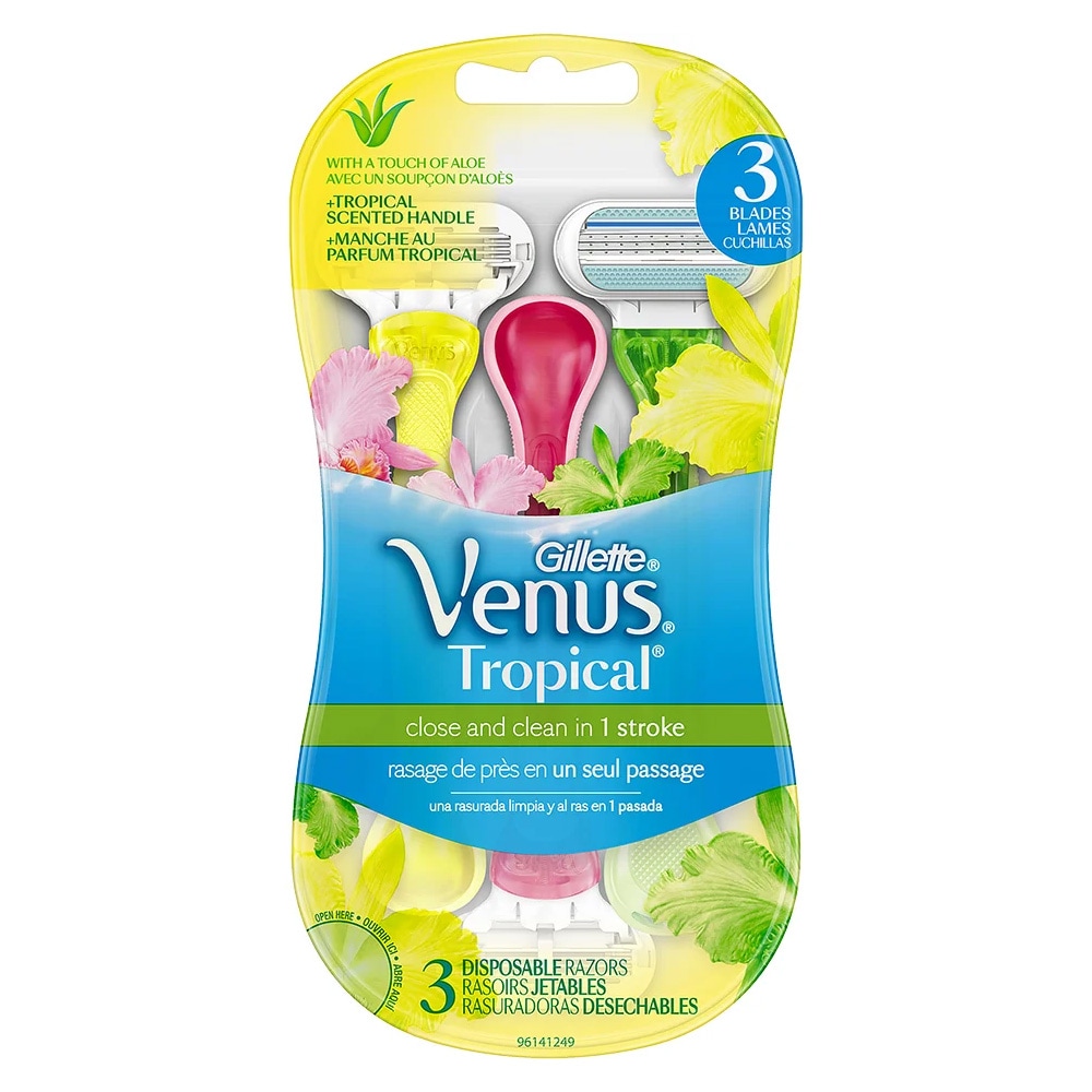 Gillette Venus Tropical engangsskrabere 3-pak