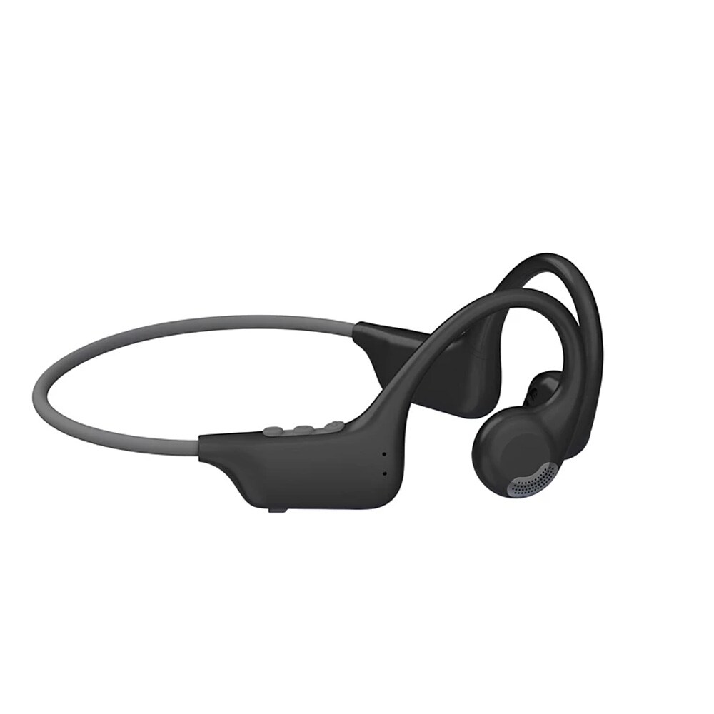 Philips trådløst sportsheadset med åbne ører, AI-mikrofon og IPX4-klassificering - Sort