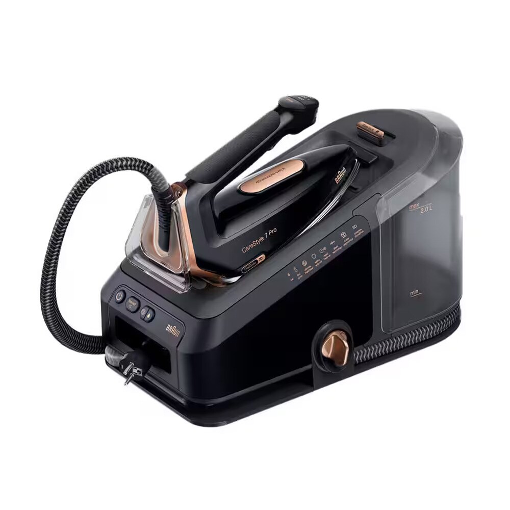 Braun CareStyle 7 Pro IS7286BK dampstation med PowerSteam-teknologi og ergonomisk strygejern