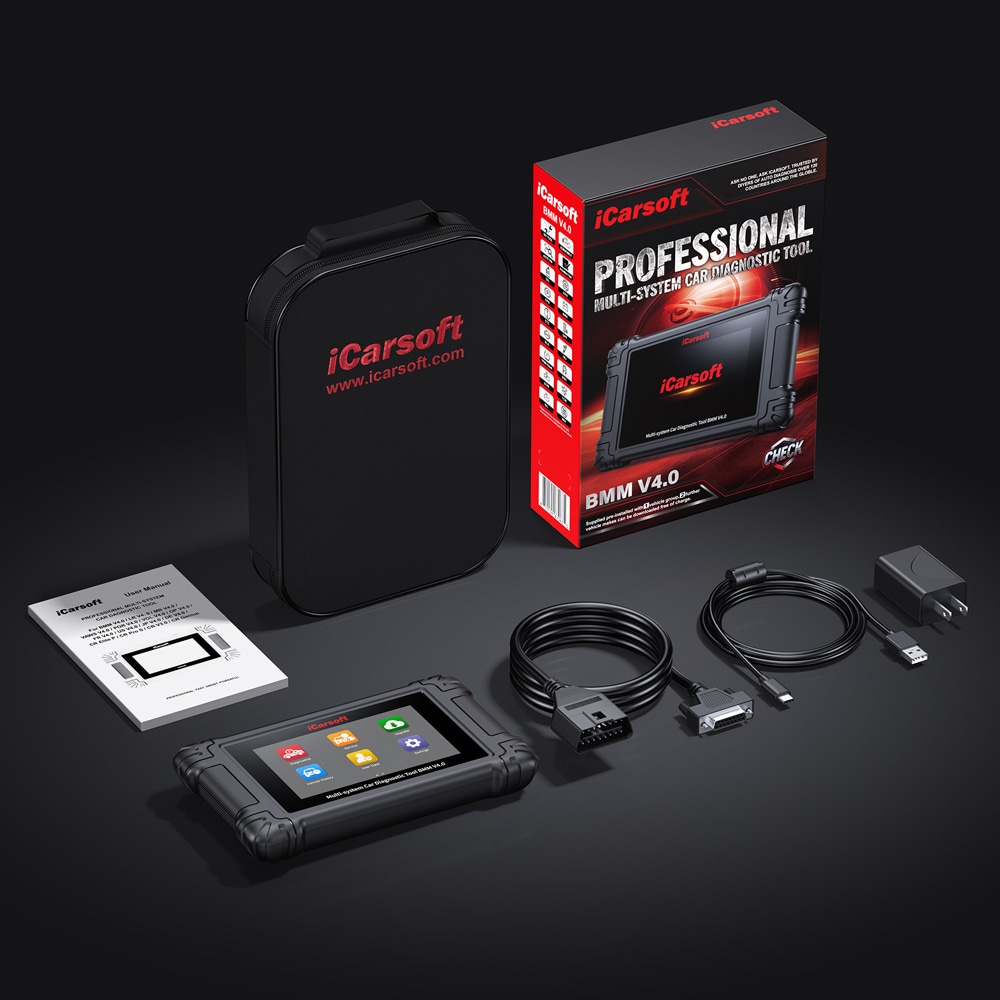 iCarsoft BMM V4.0 bildiagnostisk værktøj til BMW, Mini og Rolls-Royce / OBD2 diagnostisk værktøj / fejlkodelæser bil