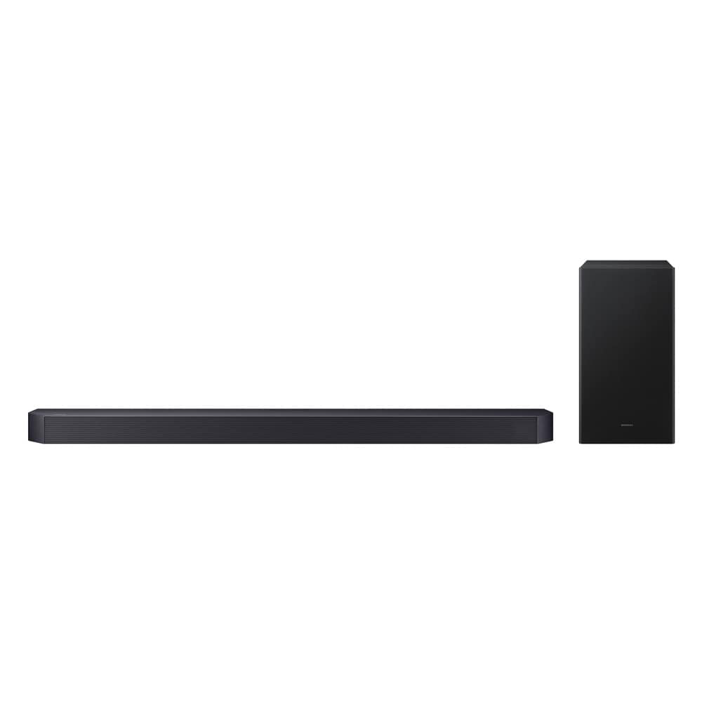 Samsung Q600F Q-Series soundbar med 3.1.2-kanalsystem, Dolby Atmos og trådløs subwoofer