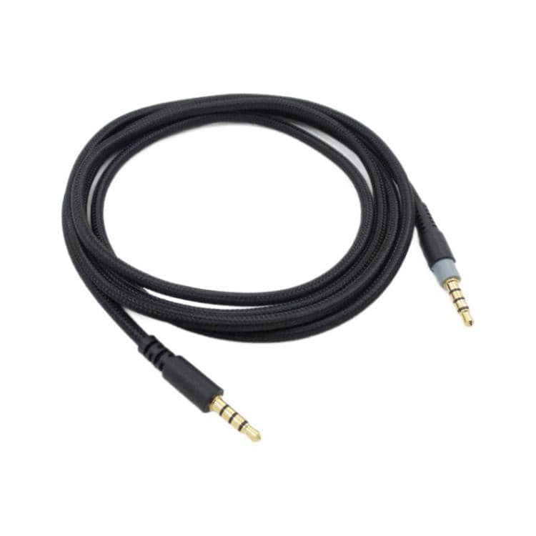 Lydkabel 3,5 mm til Kingston HyperX Cloud Alpha/Mix med guldbelagte stik - 1,5 m