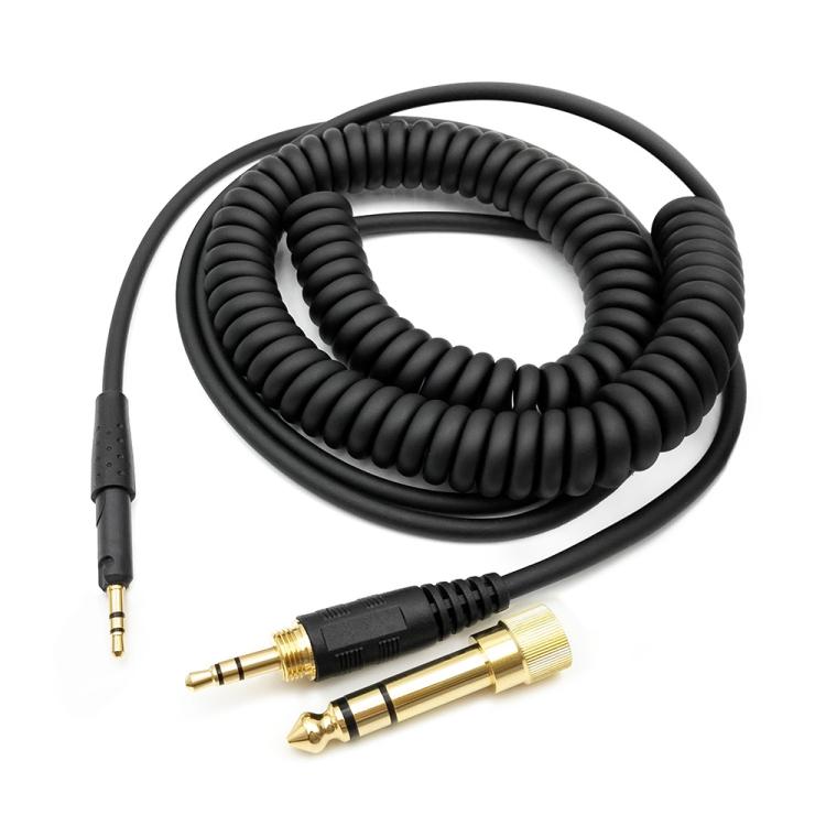 Lydkabel 2,5 mm til 3,5+6,35 mm til Sennheiser HD6 / HD8 / HD7 / HD598 1,5 m - Svart