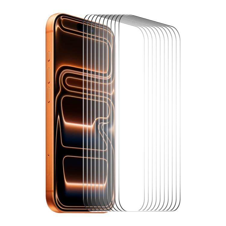 Hädat skærmbeskyttelse 9H til iPhone 17 Pro Max 10-pak