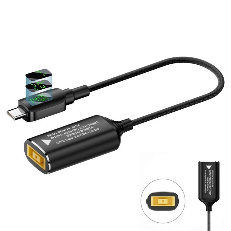 Lenovo USB-C 140 W PD-opladningsadapter med digital skærm