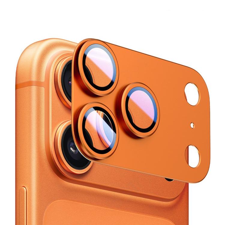 Kameradæksel i metal til iPhone 17 Pro Max - Orange