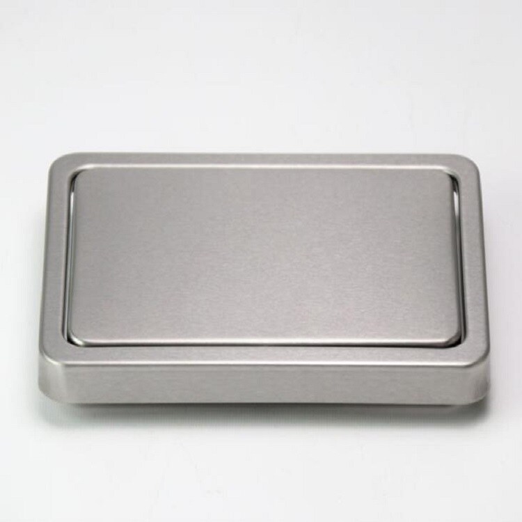 Svinglås i rustfrit stål til bordplade 16,2x22,7 cm