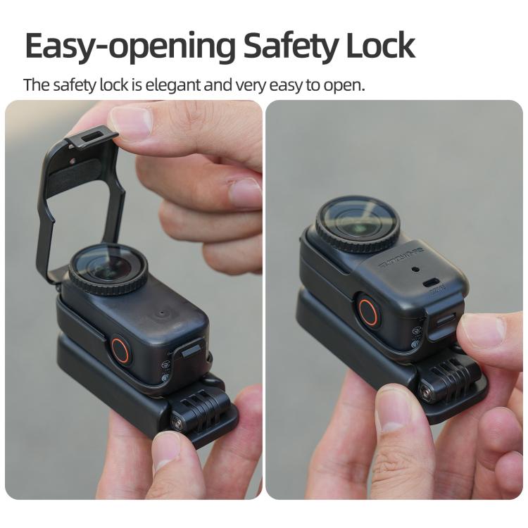 Magnetisk holder med 360 graders rotation til DJI Osmo Nano - Sort