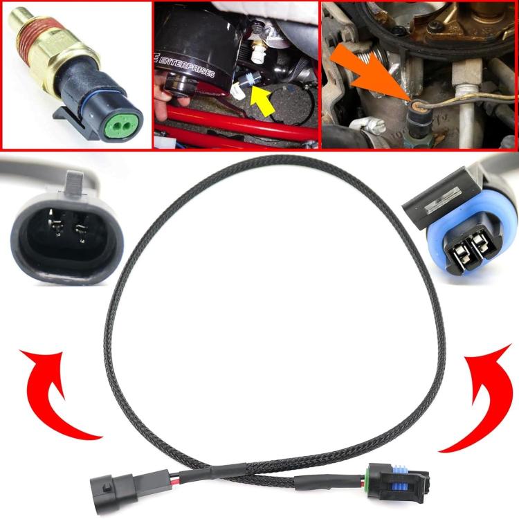 Forlængerkabel til temperatursensor til TPI-, TBI-, LT1-, LS1-, LS2- og LSX-motorer