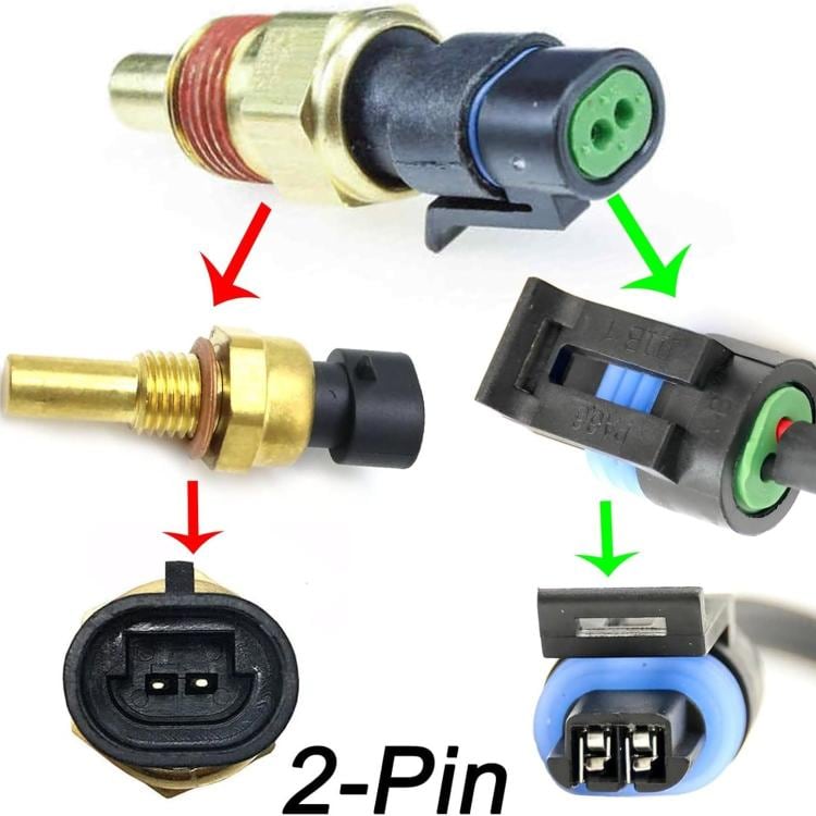 Forlængerkabel til temperatursensor til TPI-, TBI-, LT1-, LS1-, LS2- og LSX-motorer