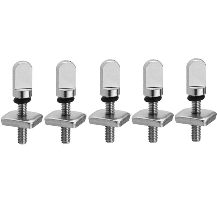 Fineskruer i rustfrit stål til SUP-board - 5-pak