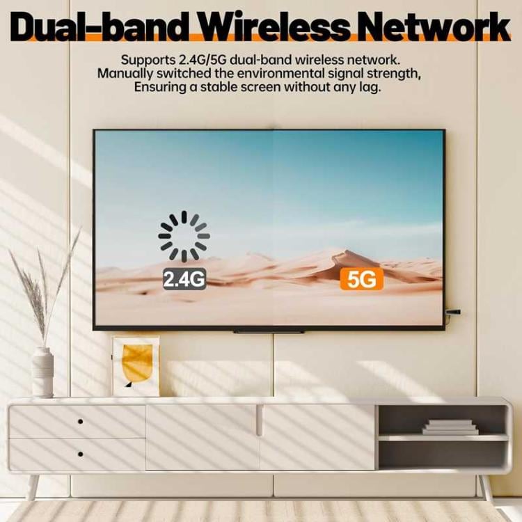 Trådløst HDMI-sæt / HDMI-extender / HDMI-sender med 4K-input og 1080p-output