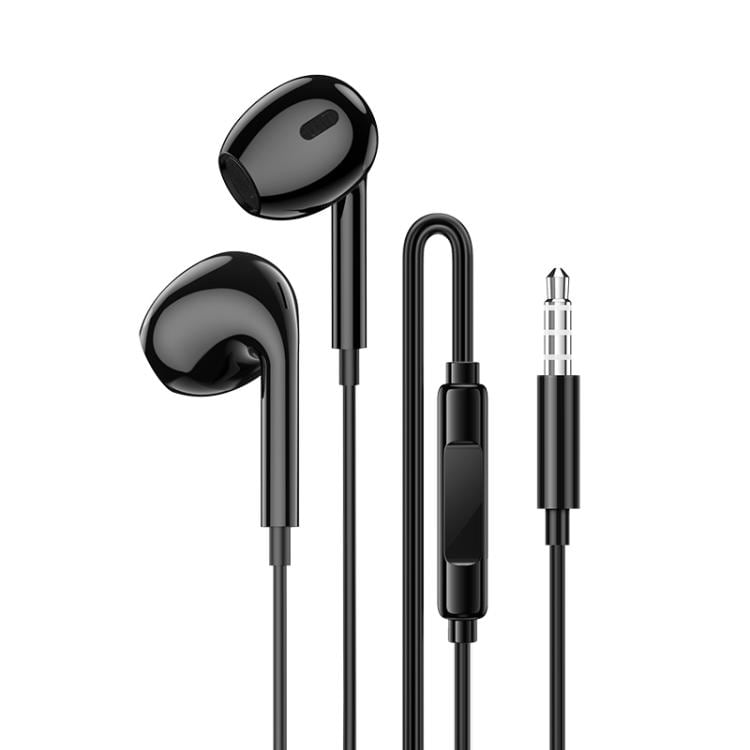 Borofone BM100 In-Ear Headset med 3,5 mm 1,2 m - Svart