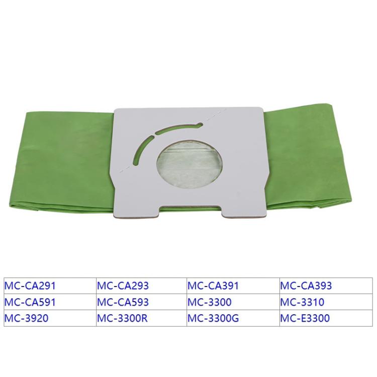 Støvsugerpose til Panasonic MC-CA291 / MC-CA293 / MC-CA391 - 5-pak