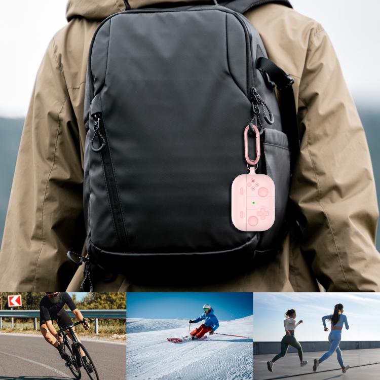 Silikonecover i spilcontroller-design til AirPods Pro – Pink