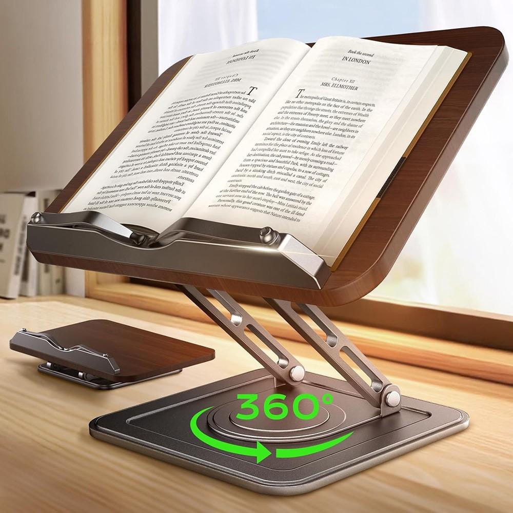 Justerbar stander med 360 graders rotation til laptop og tablet