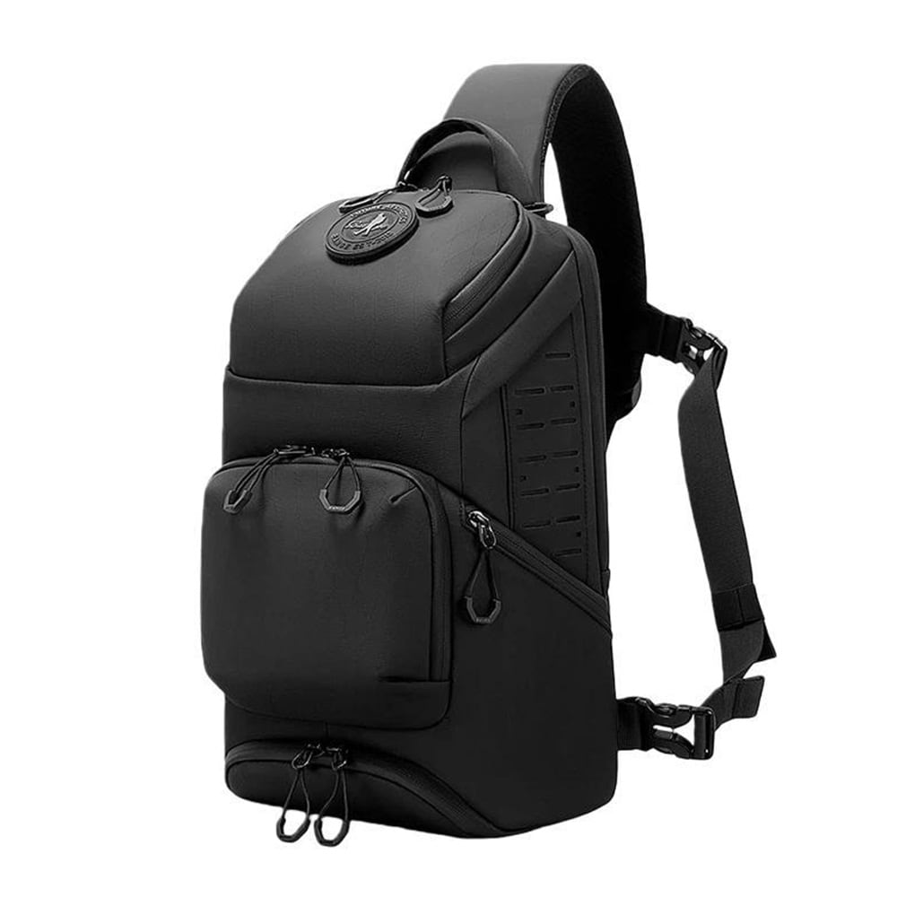 Vandafvisende crossbody-taske med modulær opbevaring 37x22x15cm