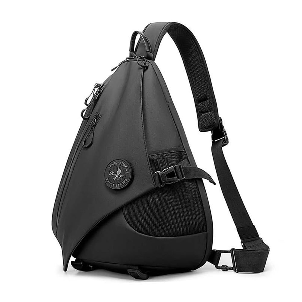 Vandafvisende crossbody-taske med tre rum 37x45x17cm