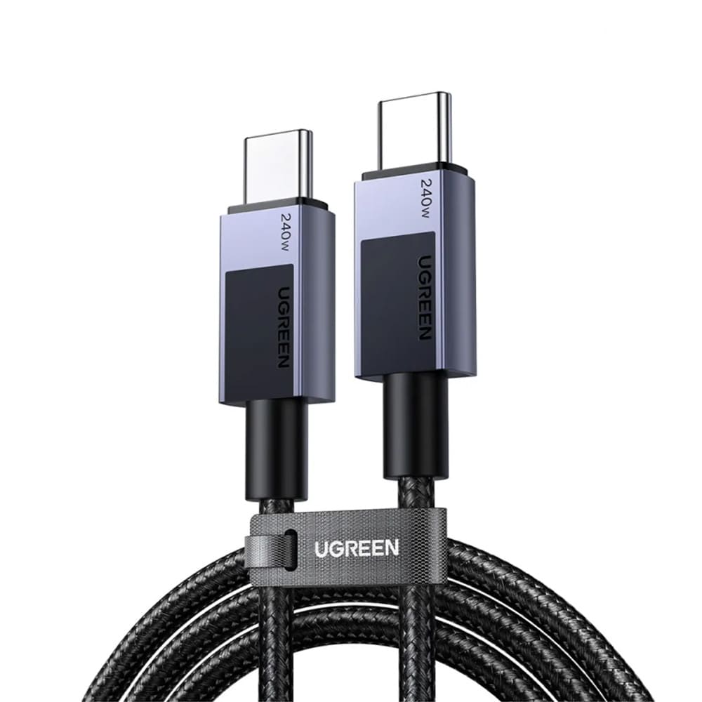 Ugreen USB-C-kabel 240W 5A 2m - Sort