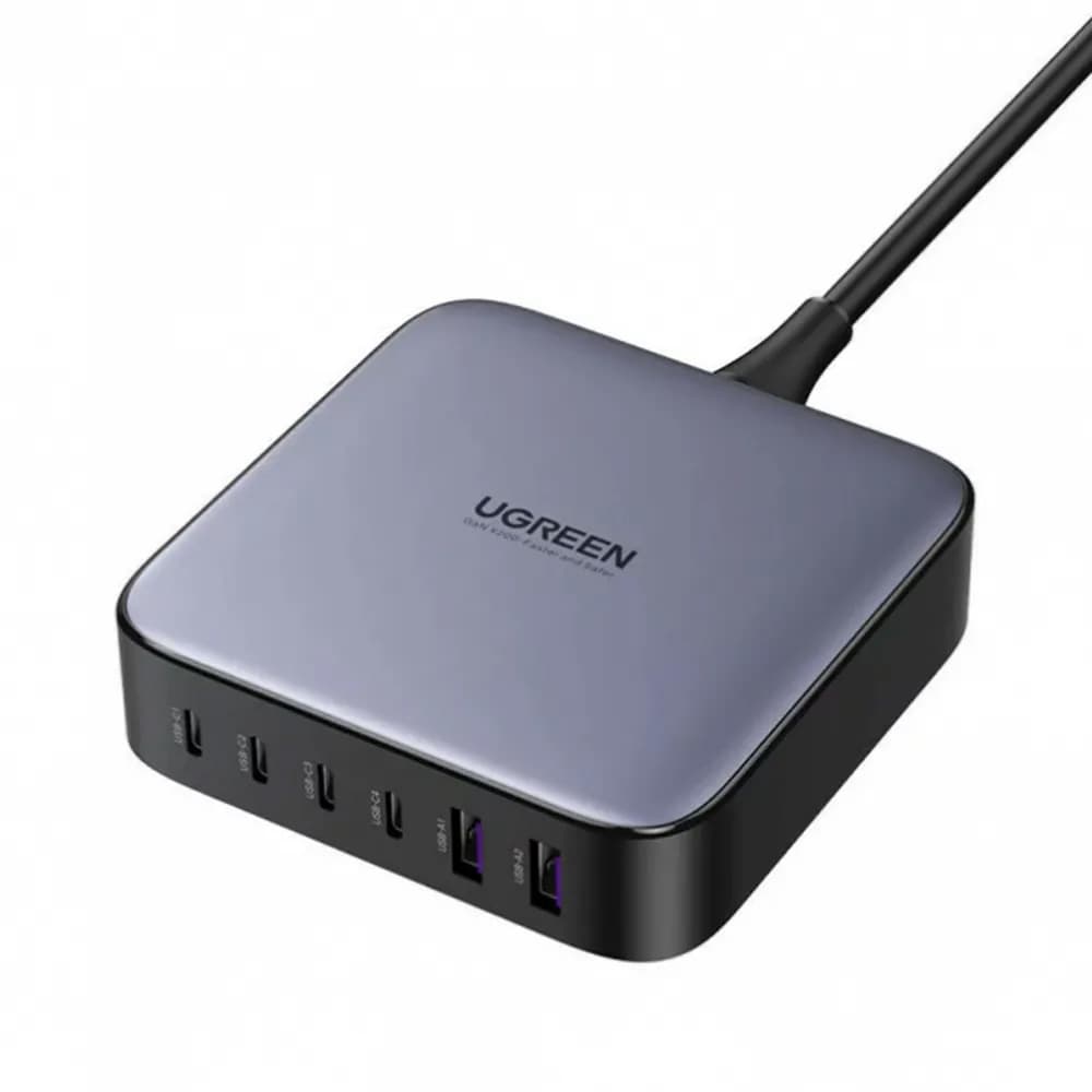 Ugreen CD271 Nexode GaN multi-lader 2xUSB-A, 4xUSB-C