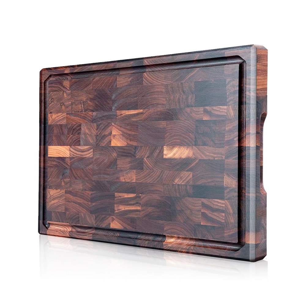 Skærebræt i valnød 42x30x2,5cm