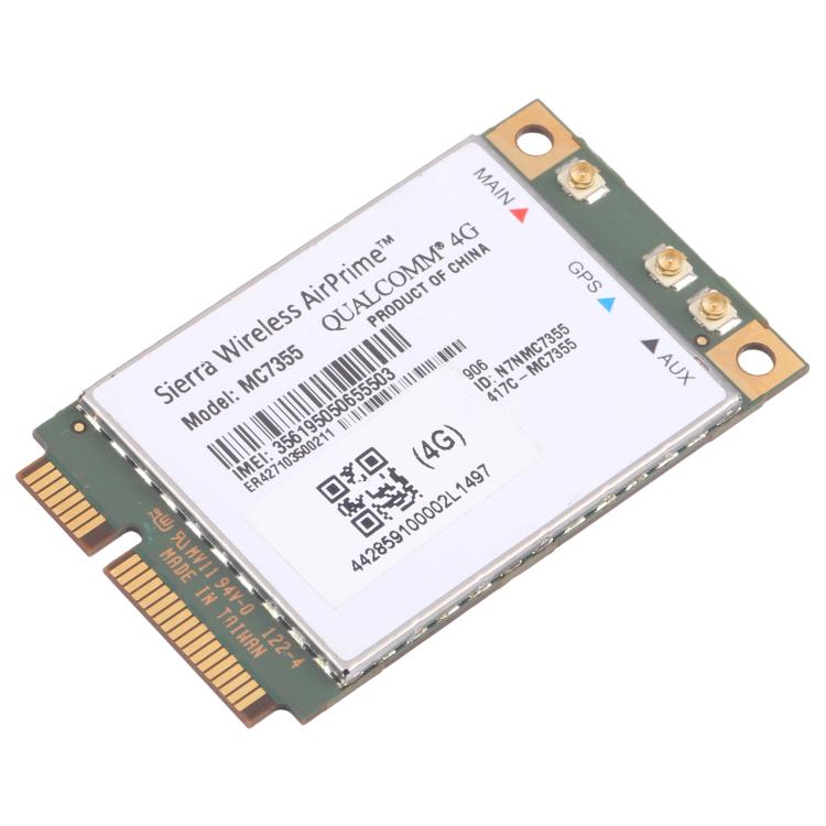AirPrime MC7355 AT&T 4G LTE/HSPA+ 100Mbps PCI-E M.2 WiFi Wireless Module