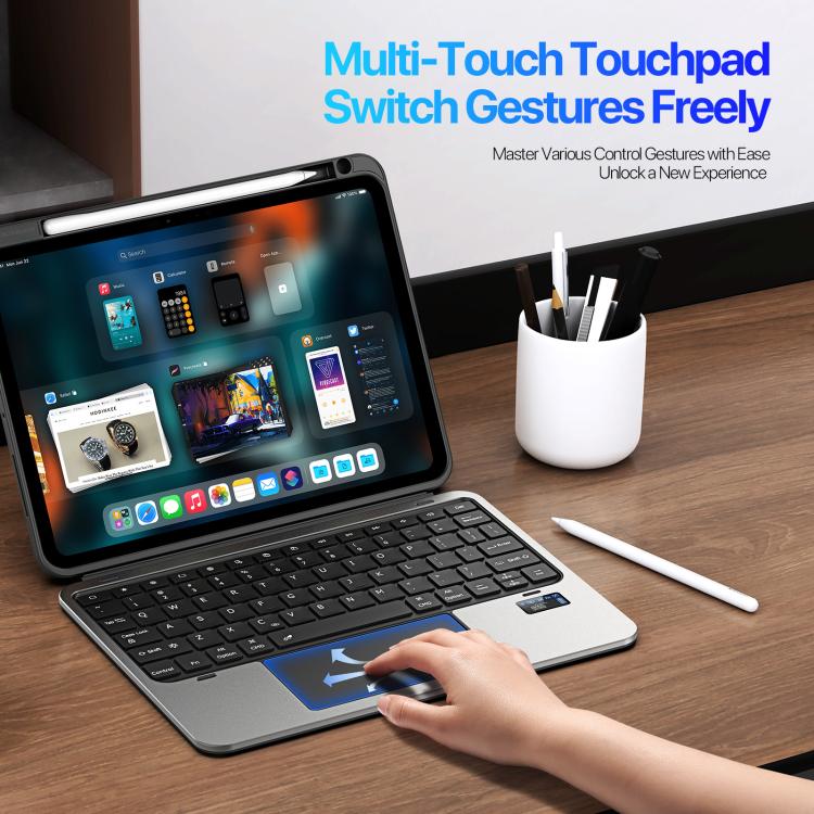 Aftageligt tastaturcover til iPad Pro 11 2024 – Sort