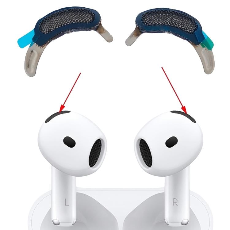 Støvskærm top til Apple AirPods 4 højre/venstre