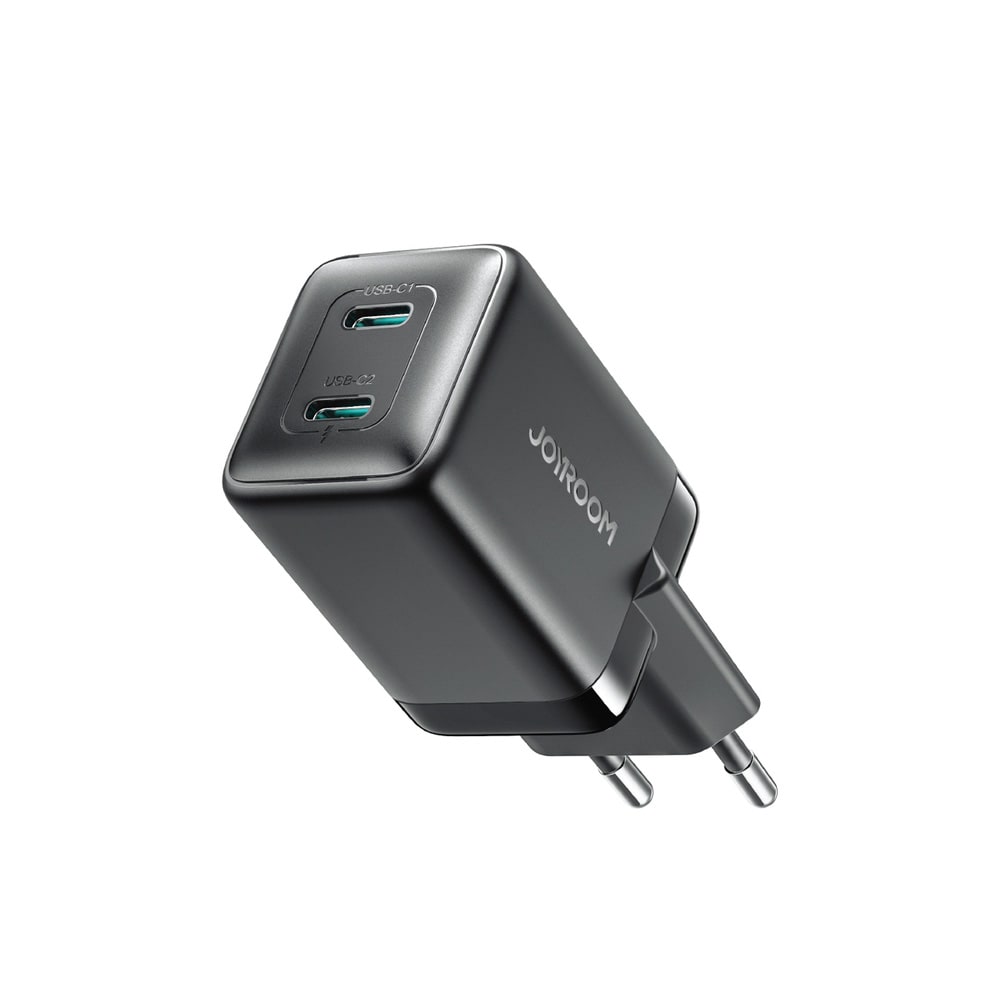 45 W vægoplader med to USB-C-porte