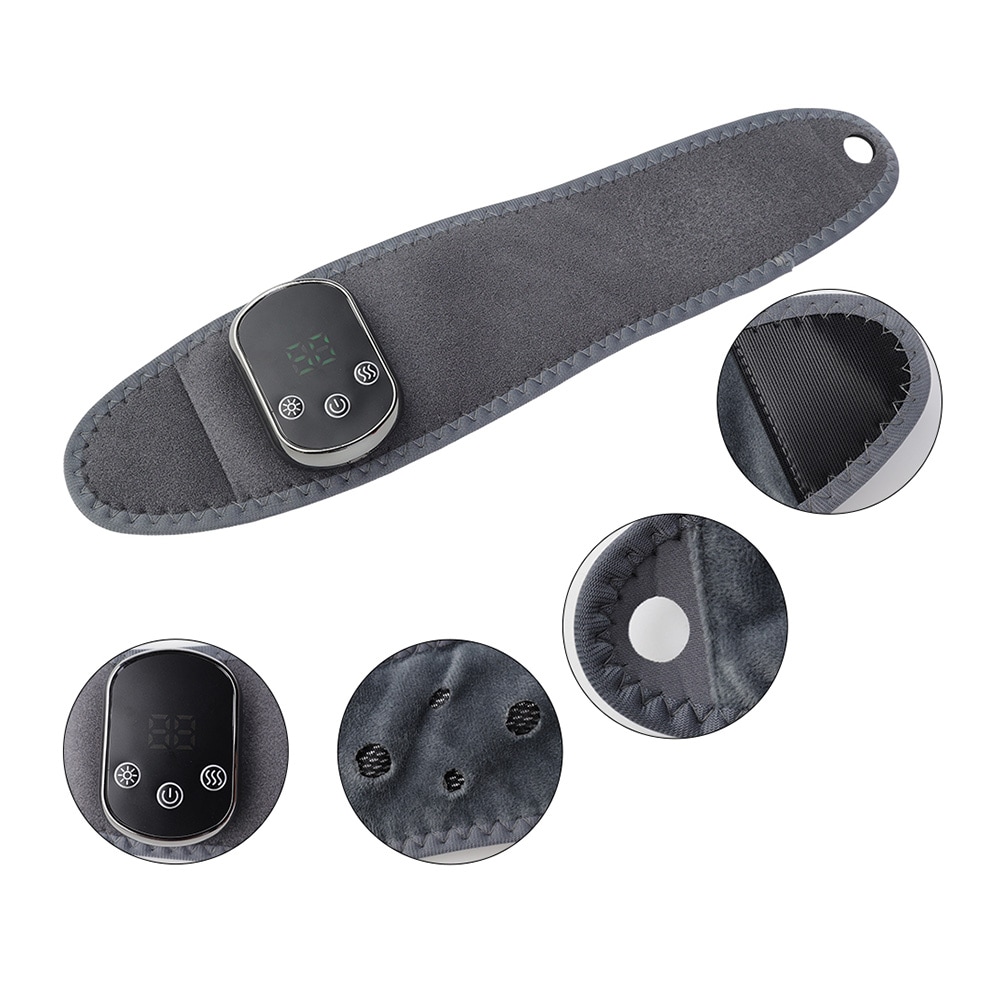 Massageapparat med varme / Håndledsmassage / Vibrationsterapi
