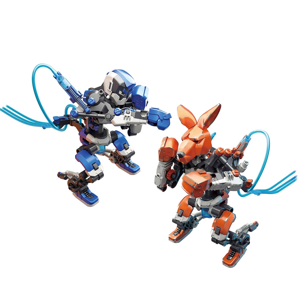 Hydraulic Boxing Bots - Hydraulisk byggesæt med bokserobotter til to spillere