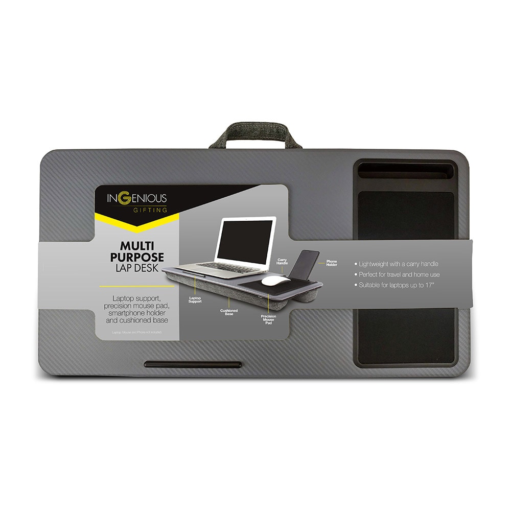 Laptop-stativ til sengen med åndbart design