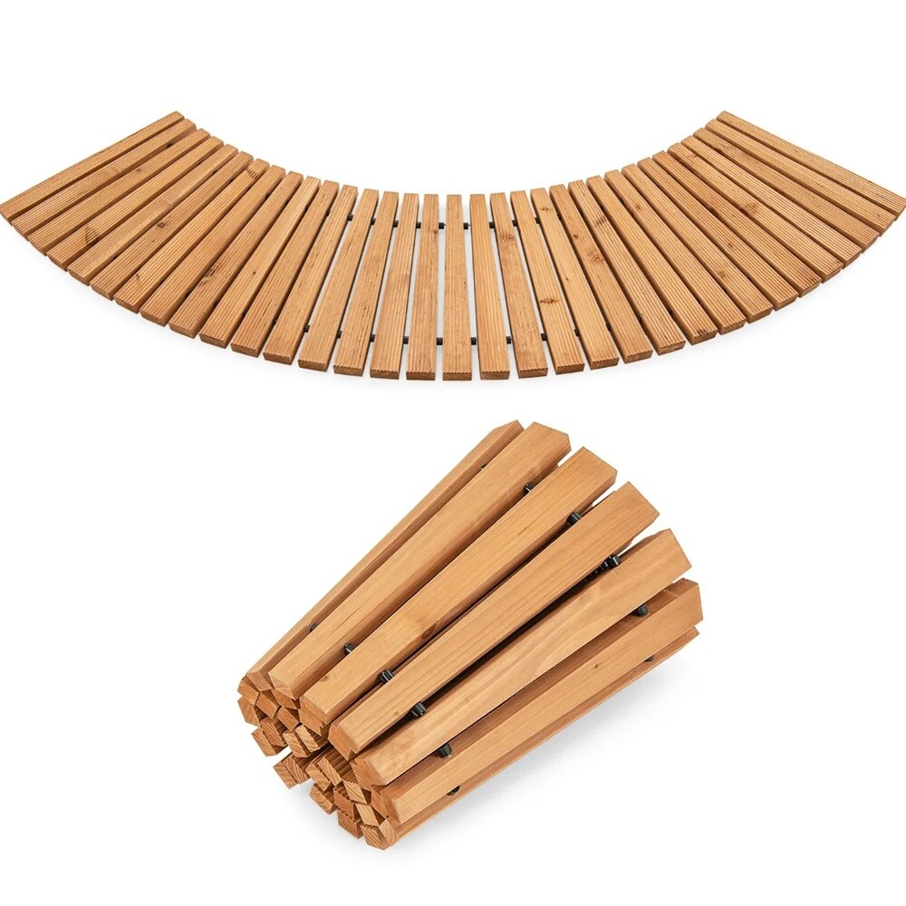 Gangbro i træ til haven og det udendørs miljø