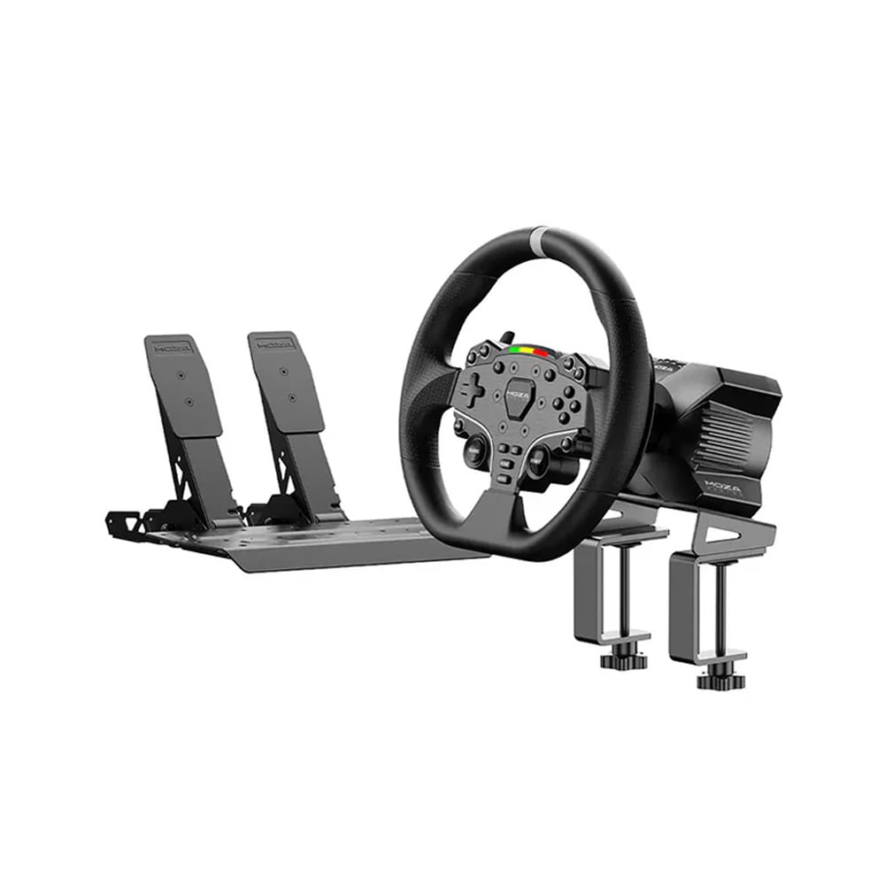 Moza Racing R3 Racing simulator bundle med direct drive rat og pedaler til Xbox og PC