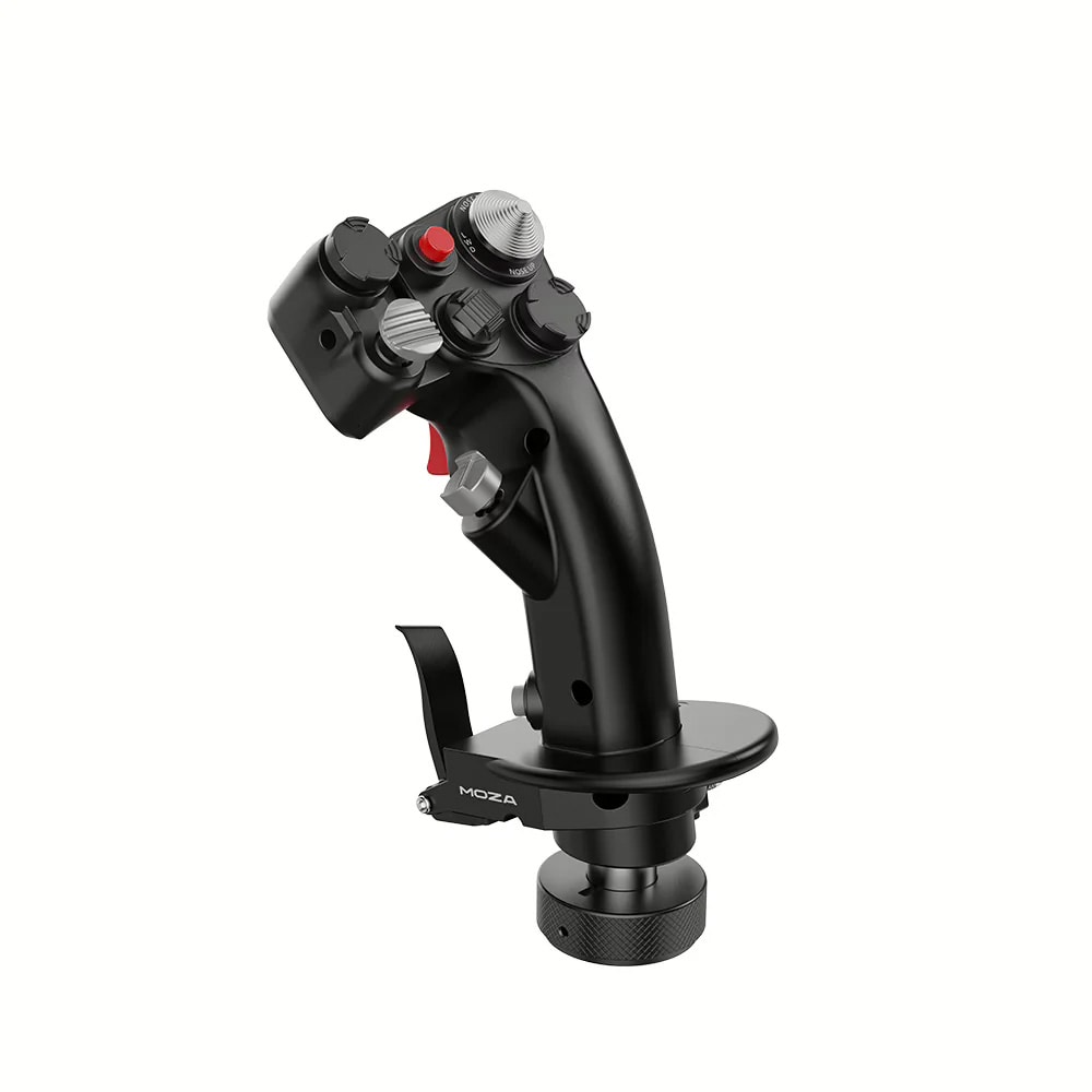 Moza Racing MH16 Flyjoystick i aluminium med modulært design og 30 indgange