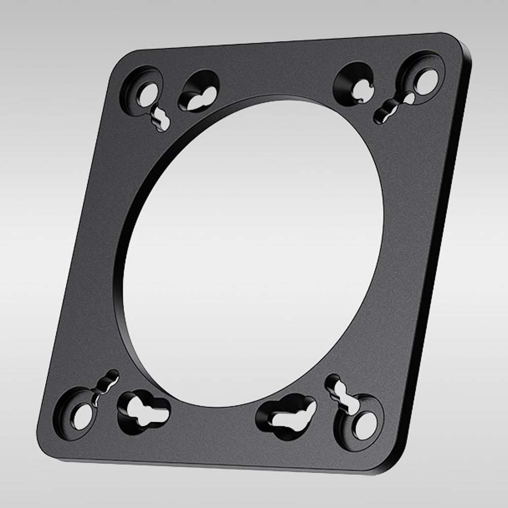 Moza Monteringsplade til multifunktionshåndtag på akselafstand