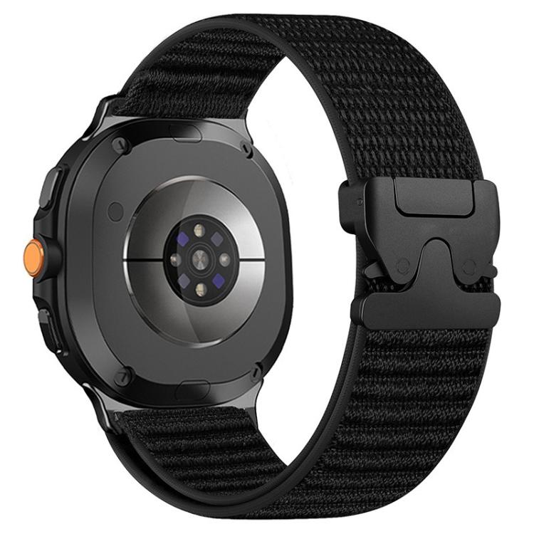 Nylonrem til Samsung Galaxy Watch8 / Watch8 Classic – Sort