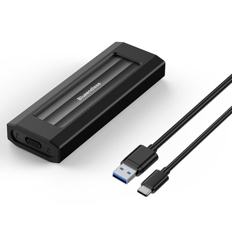 M.2 SSD-kabinet med USB-C 3.2 - 10 Gbps til NVMe (op til 8 TB)