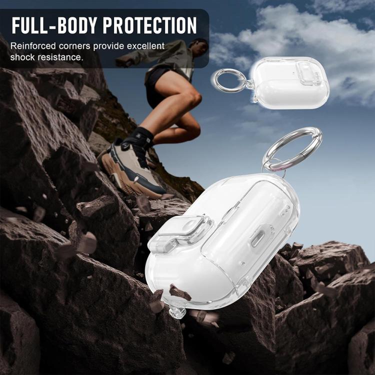 Etui med stativ til AirPods Pro 3 – Gennemsigtigt