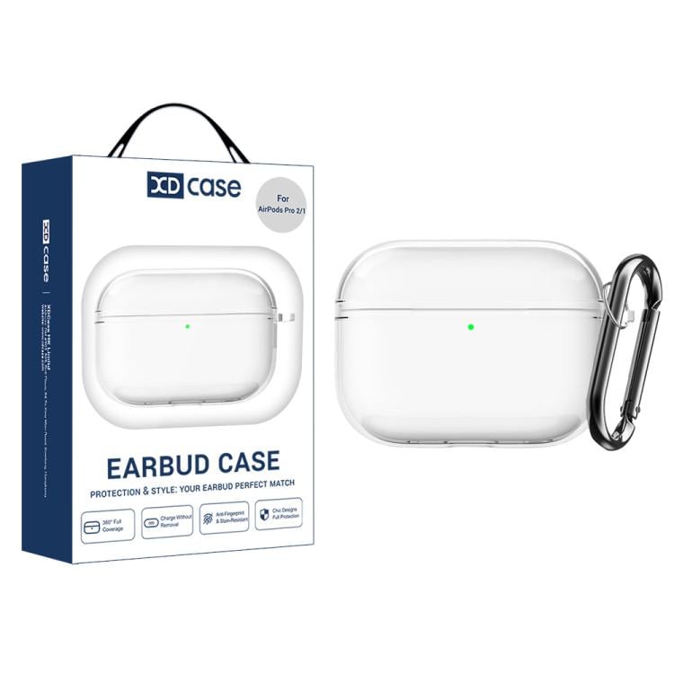 Beskyttelsesskal med karabinhage til AirPods Pro 2 / 1