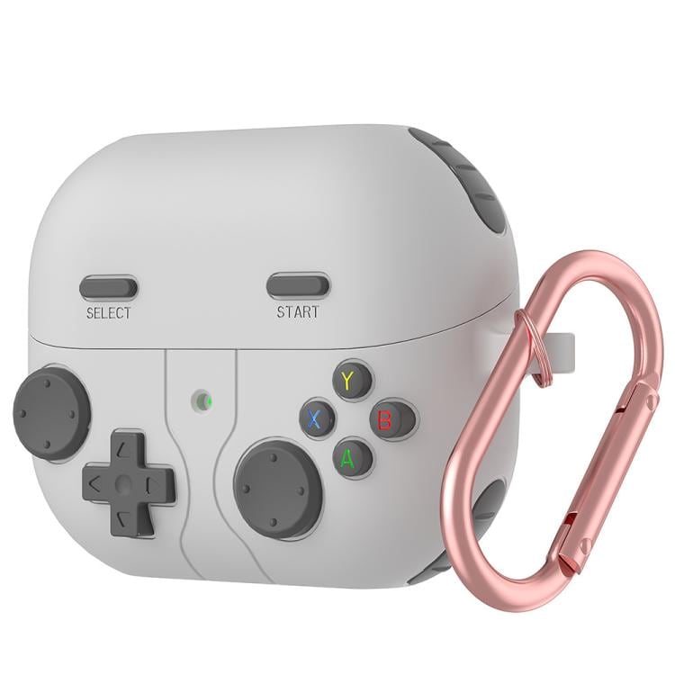 Beskyttelsesskal til Samsung Galaxy Buds 3 / 3 Pro / 3 FE i retrodesign Håndbetjening - Grå