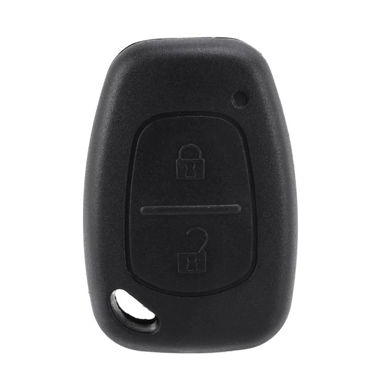 Bilnøgleskal med 2 knapper til Renault / Opel / Nissan