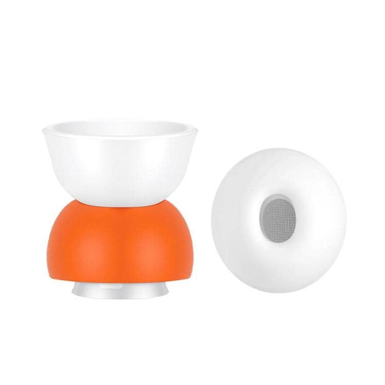 Silikonepuder til AirPods Pro 1/2 Størrelse: XS/S/M/L - Hvid/Orange