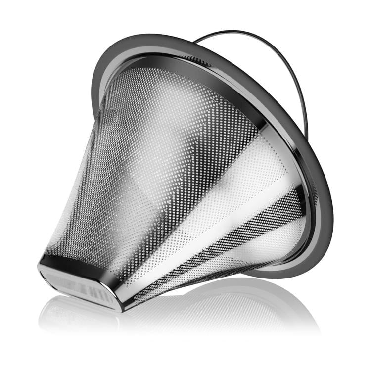 To-lags kaffefilter i rustfrit stål til Moccamaster KBT/KBGV