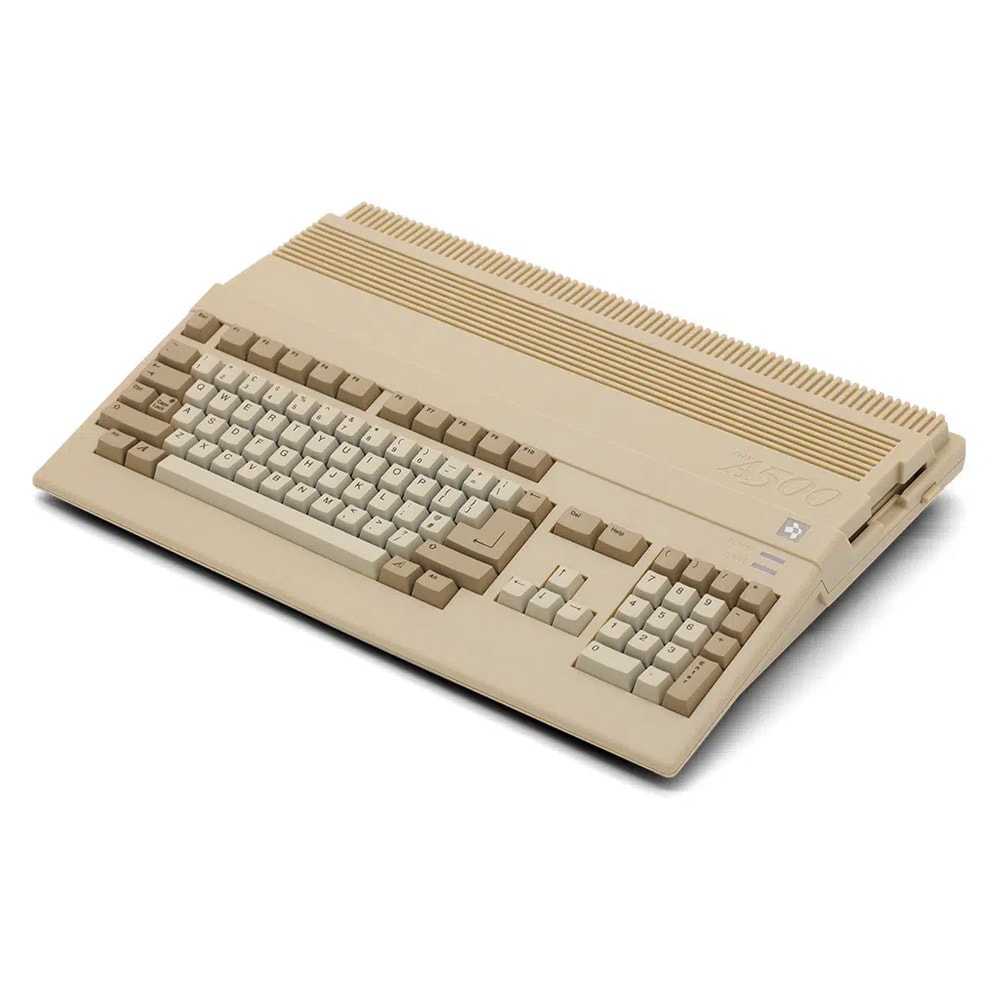 A500 Mini Amiga Retro - spilkonsol med HDMI og 25 indbyggede spil