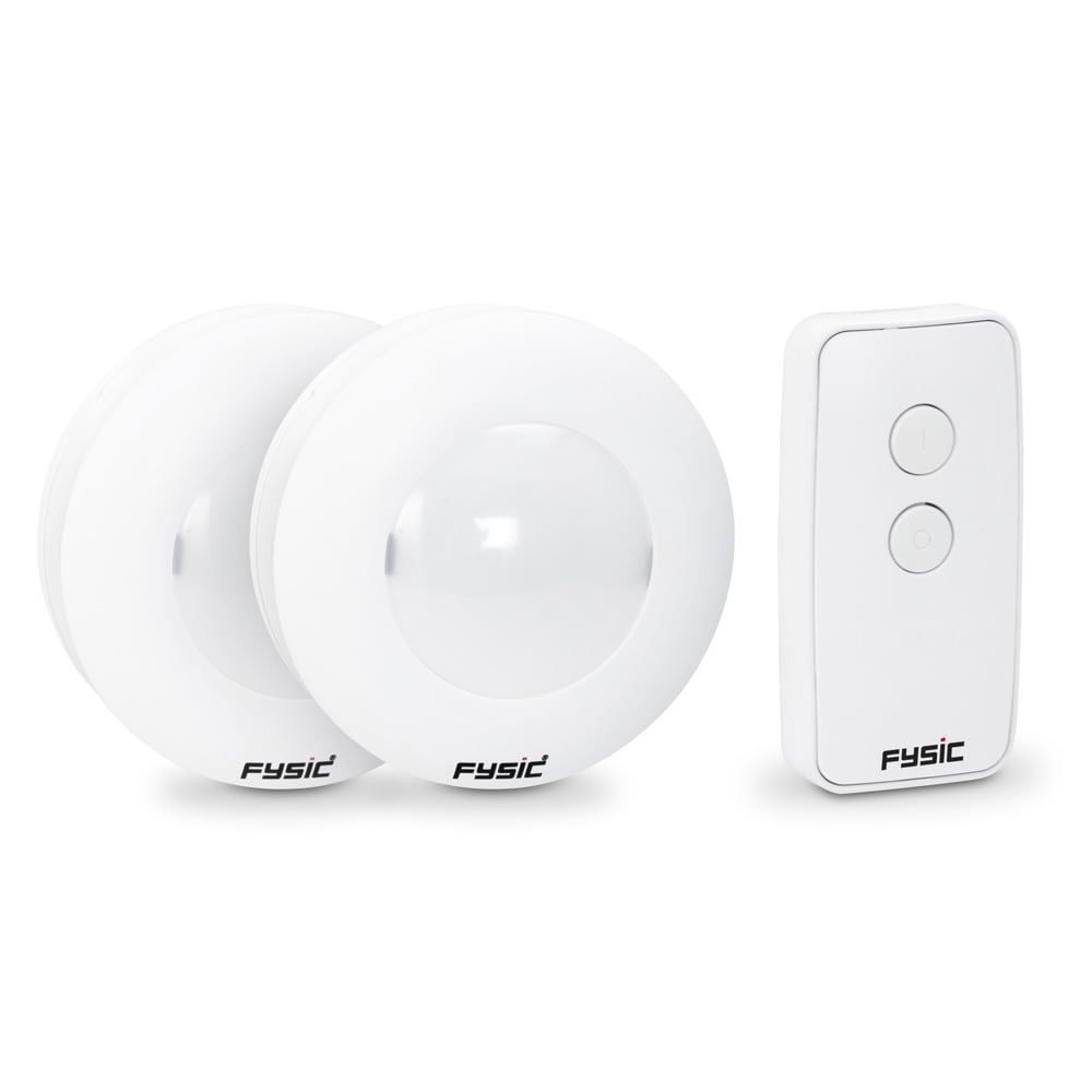 Fysic Trådløs LED-natlampe med fjernbetjening